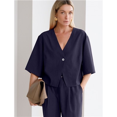 Блузка из плотного лиоцелла