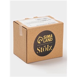 Набор крючков металлических на вакуумной присоске Stölz, 2 шт., чёрный