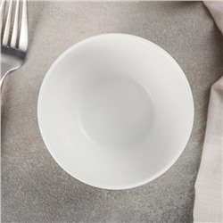 Миска «Мармелад», 10×6.5 см, 360 мл, керамика, белая