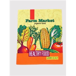 Текстильное изделие ЗДОРОВАЯ ПИЩА (48х58) желтый