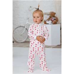 Ползунки на резинке Сердечки арт. ПЗ-01/сердечки