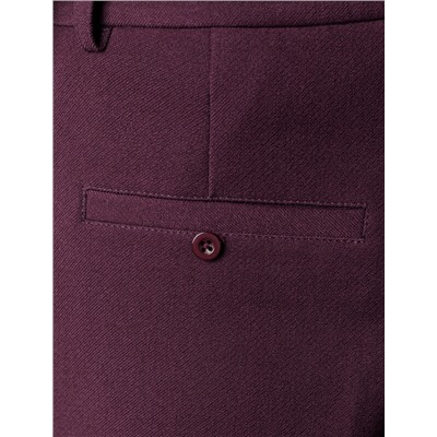 Прямые брюки из супер-плотной эластичной поливискозы