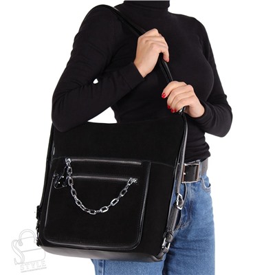 Рюкзак женский 3352AA black Polina&Eiterou/50
