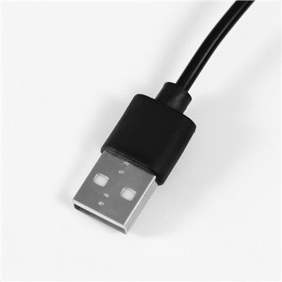 Лампа-лупа х10 ×25 для творчества LEDx24 от 3АAA+ USB линзы d=1 см и 12.5 см 5×8.3×22 см