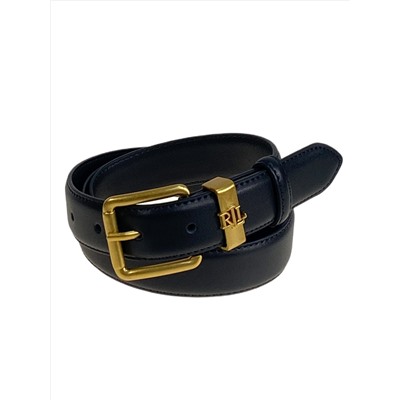 Ремень женский из натуральной кожи, цвет черный