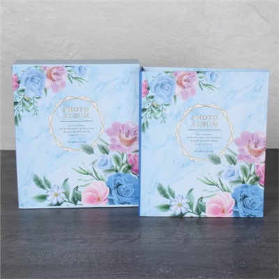 Фотоальбом 80 фото 10x15 Цветы / MX8207 /уп 48/