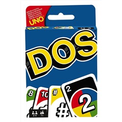 Uno Карточная игра DOS MATTEL, 267804