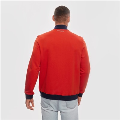 Толстовка на молнии President, размер M, цвет красный