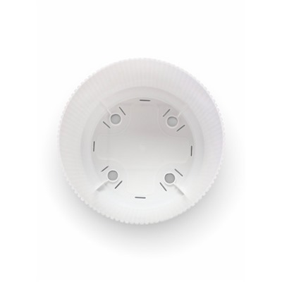 Горшок для цветов «Стрип», 3.9 л, d=20 см, h=17.9 см, пластиковый, с поддоном, белый