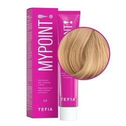 TEFIA Mypoint 10.00 Перманентная крем-краска для волос / Экстра светлый блондин натуральный, 60 мл 19878