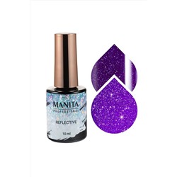 Manita Professional Гель-лак для ногтей светоотражающий / Reflective №11, 10 мл KRISTALLER, 1109875