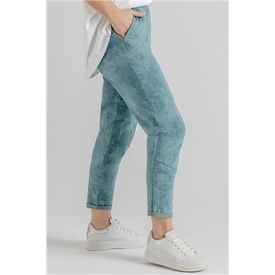 Брюки женские  102/25/Бирюзовый варёнка