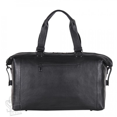 Сумка дорожная кожаная 8059G black S-Style