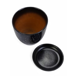 Горшок для цветов «Гранит», керамика, с поддоном, набор 4 шт.: 400 мл, 1 л, 2.5 л, 5 л