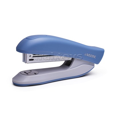 Степлер "SigNature" 24/6&26/6 (мощность 20 листов, глубина скрепления 60 мм) пластиковый, в картонной коробке, цвет сумеречный синий