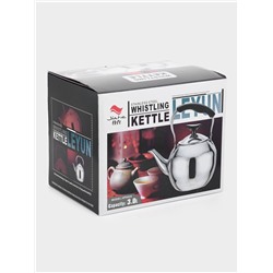 Заварочный чайник «Аркадий», 3 л, нержавеющая сталь, хромированный