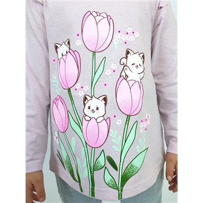 4-126-1. (Джемпер для девочки, Лунева )