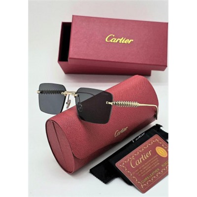 Набор женские солнцезащитные очки, коробка, чехол + салфетки #22944721