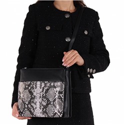 Сумка 9875-4-6 black gray Polina&Eiterou