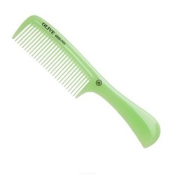 Dewal Гребень для волос / Olive CO-6810, пластик, 20,5 см, зеленый 1732