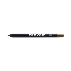 Provoc Гелевый карандаш-подводка для глаз водостойкий / Semi Permanent Gel Eye Liner №80 Practically Magic 1751