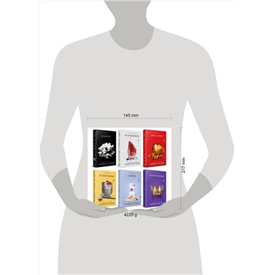 Эксмо Трейси Вульф "Комплект из 6-ти книг: Жажда + Искушение + Желание + Испытание + Шарм + Сокровище"