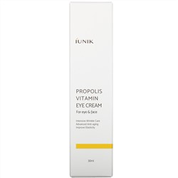 iUNIK, Propolis Vitamin Eye Cream, For Eye & Face, 30 ml