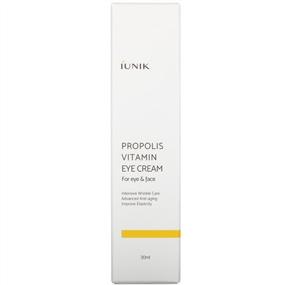 iUNIK, Propolis Vitamin Eye Cream, For Eye & Face, 30 ml