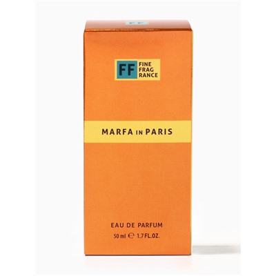 Парфюмерная вода женская Fine Fragrance Marfa In Paris, 50 мл