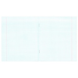 Тетрадь А5 12 л клетка Гознак "Зеленая" белизна 96%