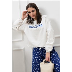 Толстовка женская 7401 (Молочный)