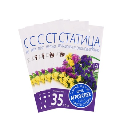 Набор семян Статица Мечта флориста, смесь, О, 5 шт.