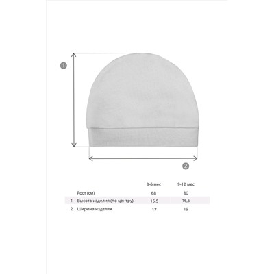 Шапочки, 2 шт. BOSSA NOVA, 776470