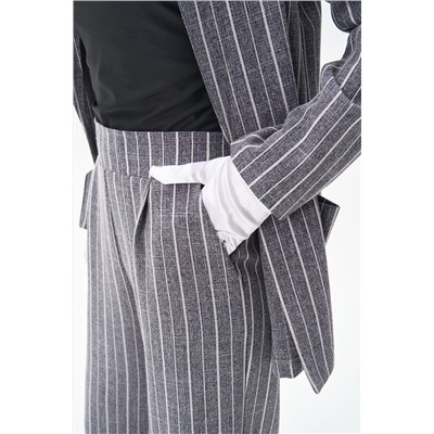 Брюки Грей (серый/полоска)