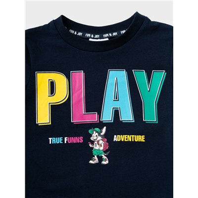 Фуфайка трикотажная для мальчиков (футболка)