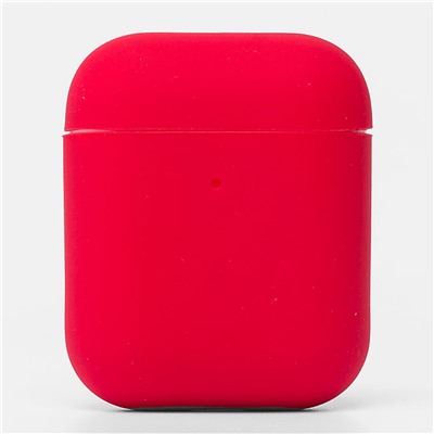 Чехол - Soft touch для кейса "Apple AirPods 2" (red)