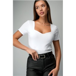 Женская футболка с глубоким вырезом Happyfox