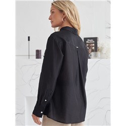 Блузка из полупрозрачного лиоцелла