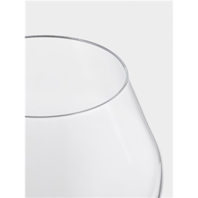 Бокалы для вина «Брависсимо», 360 мл, набор 6 шт., стекло, прозрачные