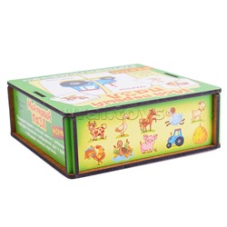 Мой первый пазл "Картинки-половинки. Ферма"