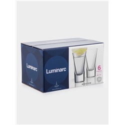 Стопки Luminarc «Москва», 50 мл, набор 6 шт., стекло, прозрачные