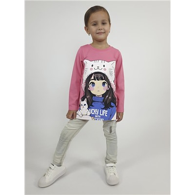 16-152-4. (Джемпер для девочки, Лунева )