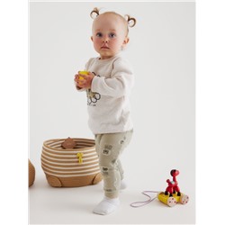 Костюм детский (свитшот, штанишки) «Крошка Я», размер 62-68 см, серый/зеленый