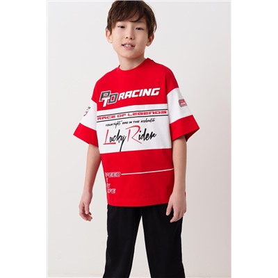 Комплект трикотажный для мальчиков: фуфайка (футболка), брюки PLAYTODAY, 1239864