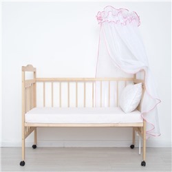 Балдахин «Эдельвейс» размер 150×300 см, розовый