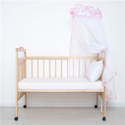 Балдахин «Эдельвейс» размер 150×300 см, розовый