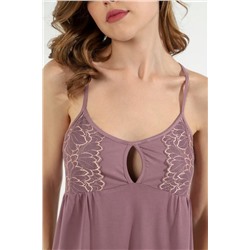 Ночная сорочка Лунария-1 (Какао)