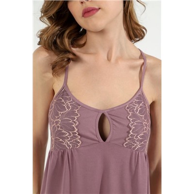 Ночная сорочка Лунария-1 (Какао)