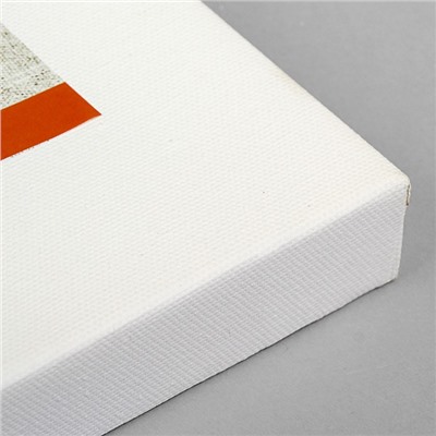 Холст на подрамнике, хлопок 100%, 20×20×3 см, акриловый грунт, среднезернистый, 380 г/м²