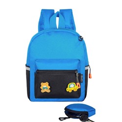 Рюкзак CANGO Can-006 черно-голубой